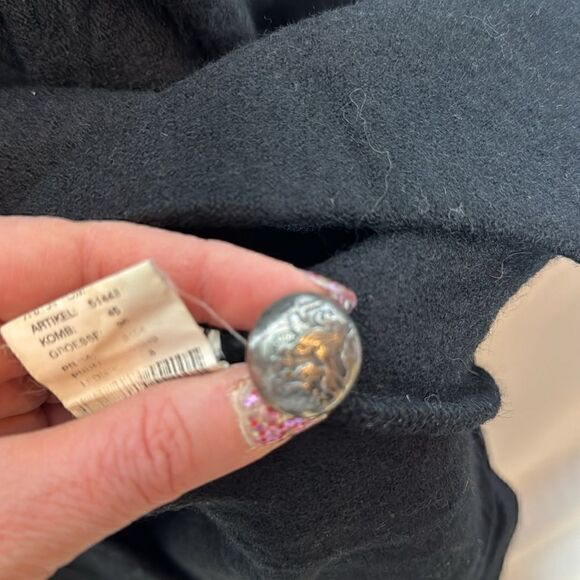 Geiger 100% New Wool Pea Coat. Size 8. - Picture 7 of 9